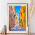 Affiche Tarragone - Rue colorée - Posteroo.com (2)