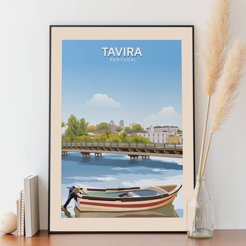 Affiche Tavira - Bateau - Posteroo.com (1)