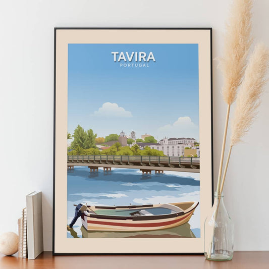 Affiche Tavira - Bateau - Posteroo.com (1)