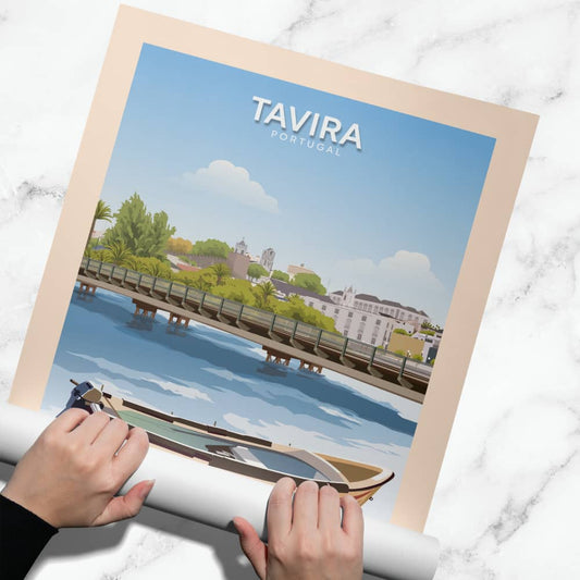 Affiche Tavira - Bateau - Posteroo.com (1)