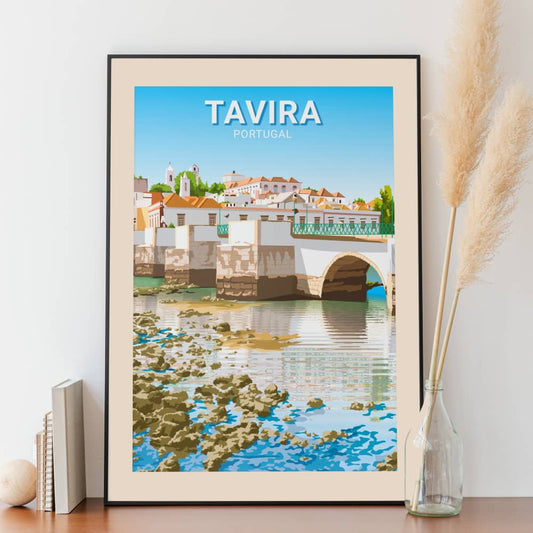 Affiche Tavira - Rivière Gilao - Posteroo.com (2)