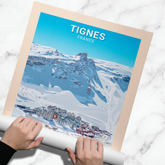 Affiche Tignes - Station - Posteroo.com (2)