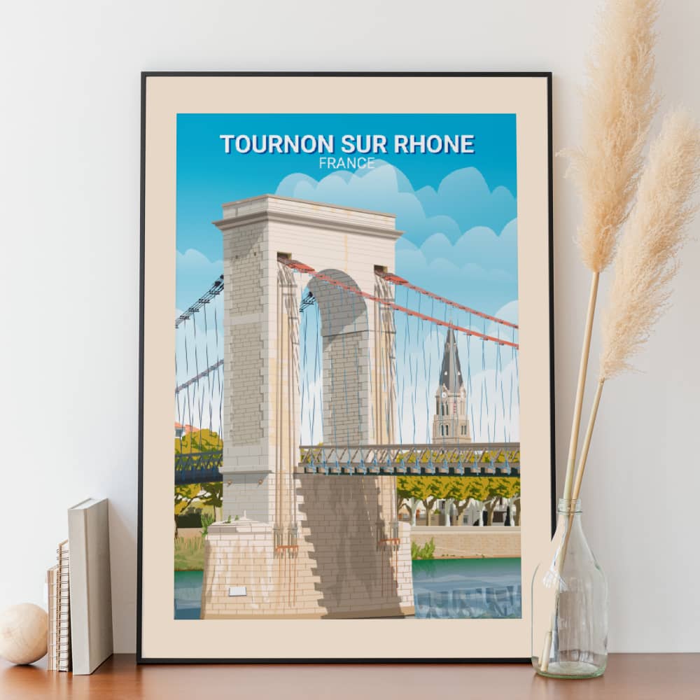 Affiche Tournon sur Rhone - Posteroo.com.jpg