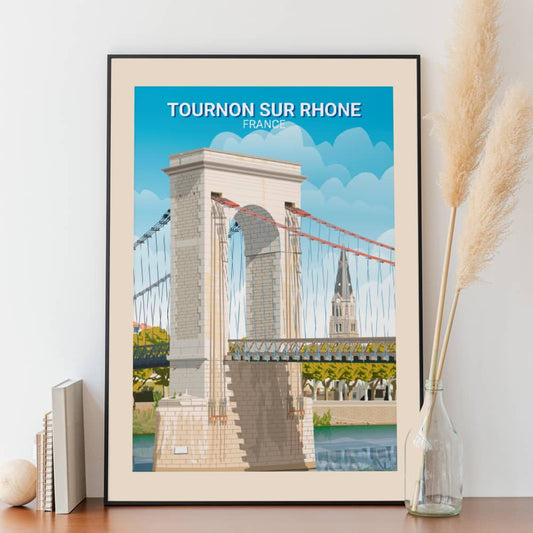 Affiche Tournon sur Rhone - Posteroo.com.jpg