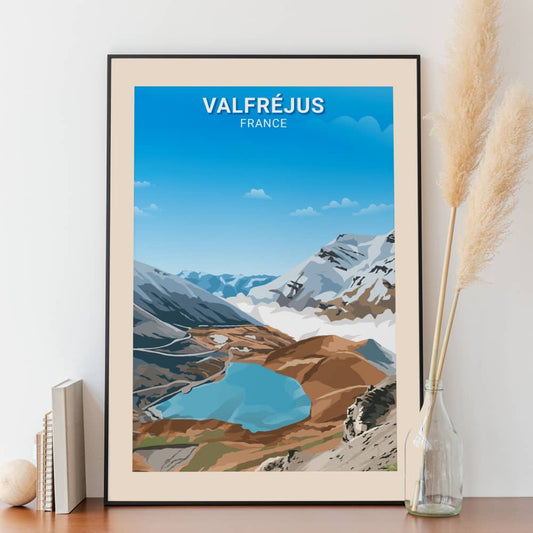 Affiche Val Fréjus - Lac de Punta Bagna - Posteroo.com (2)