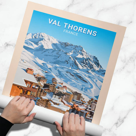 Affiche Val Thorens - Station - Posteroo.com (1)