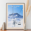 Affiche Val d'Isère - Télésiège - Posteroo.com (1)