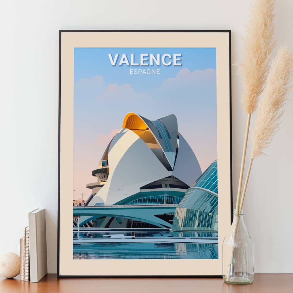 Affiche Valence - Palais des Arts Reina-Sofía - Posteroo.com (1)