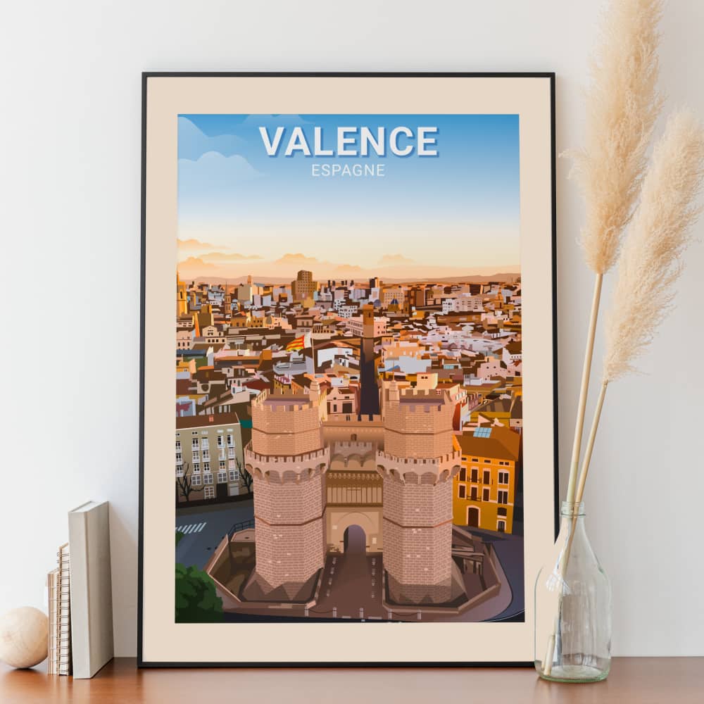 Affiche Valence - Tours De Serrano - Posteroo.com (2)