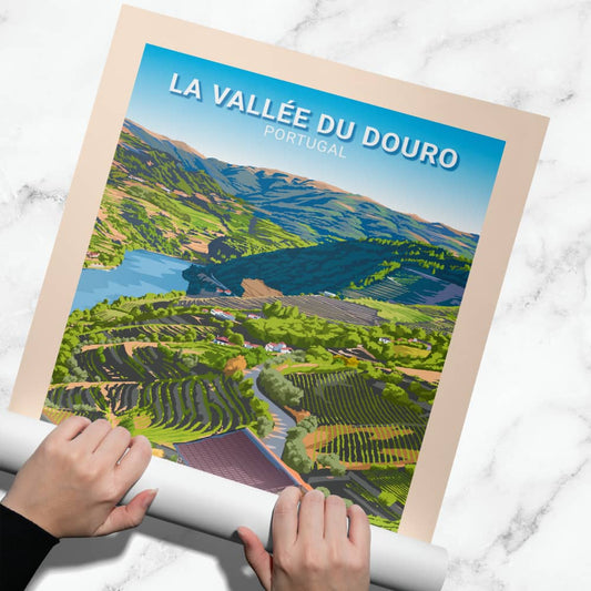 Affiche Vallée du Douro - Posteroo.com (2)