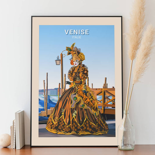 Affiche Venise - Carnaval - Costume - Posteroo.com (1)