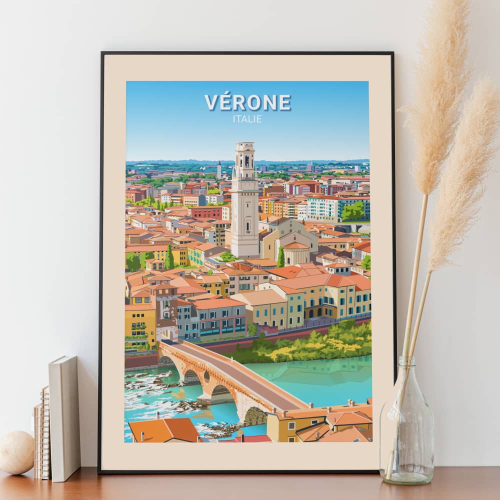 Affiche Vérone - Cathédrale Santa Maria Matricolare - Posteroo.com.jpg