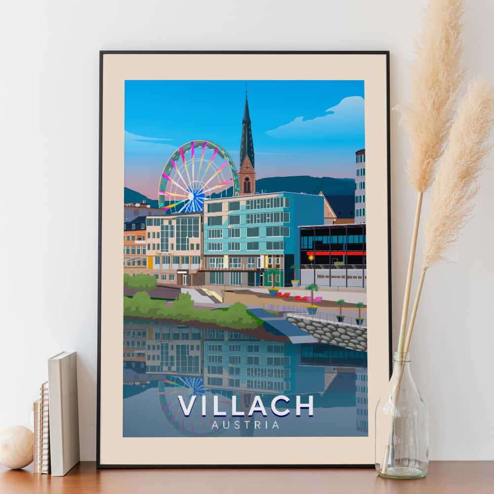 Affiche Villach - Autriche - Posteroo.com