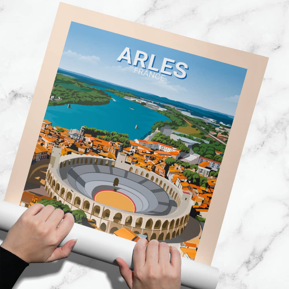 Affiches Arles - Arènes - posteroo.com  (1)