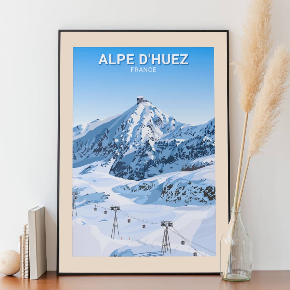 Alpe d'Huez - Pistes - Posteroo.com (2)