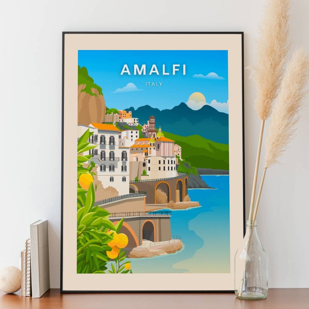 Affiche Amalfi