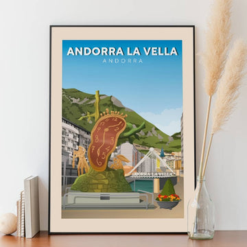 Affiche Andorre-la-Vieille