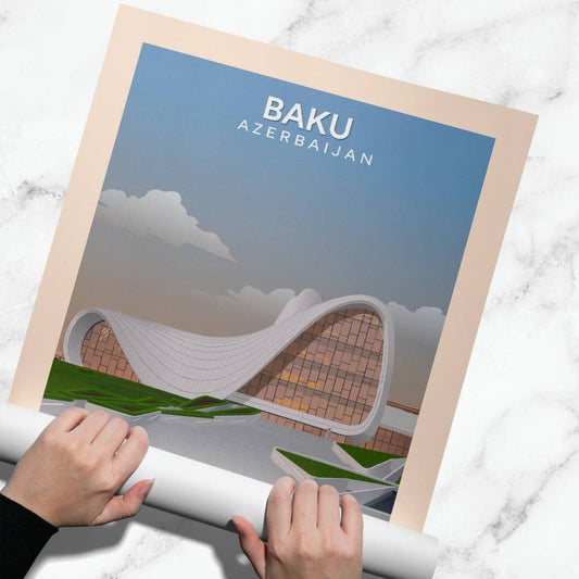 Affiche Baku - Centre Culturel