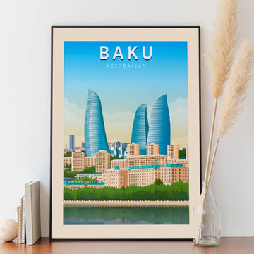 Affiche Baku - Flame Towers