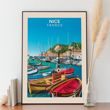 Affiche Nice - Port