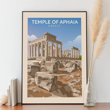 Affiche Temple d'Aphaïa