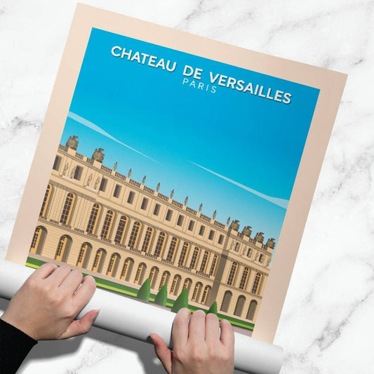 Affiche Château de Versailles - Jardin