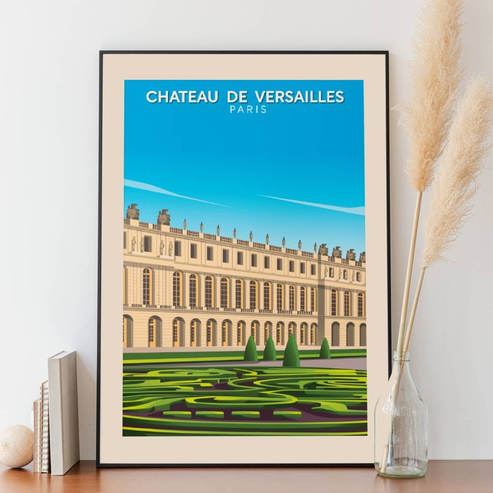 Affiche Château de Versailles - Jardin