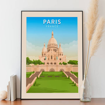 Affiche Paris - Montmartre